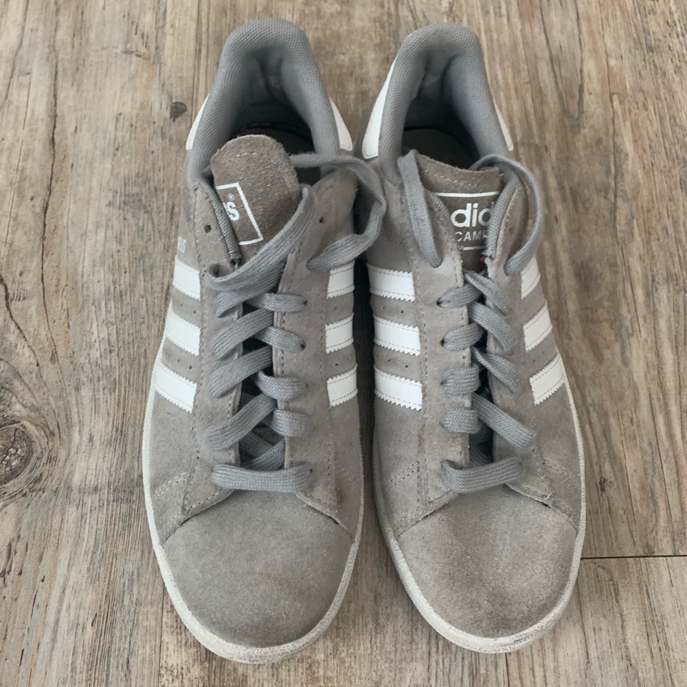 Gray Adidas shoes size 7